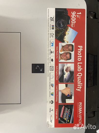 Мфу Canon Pixma MP630 с снпч