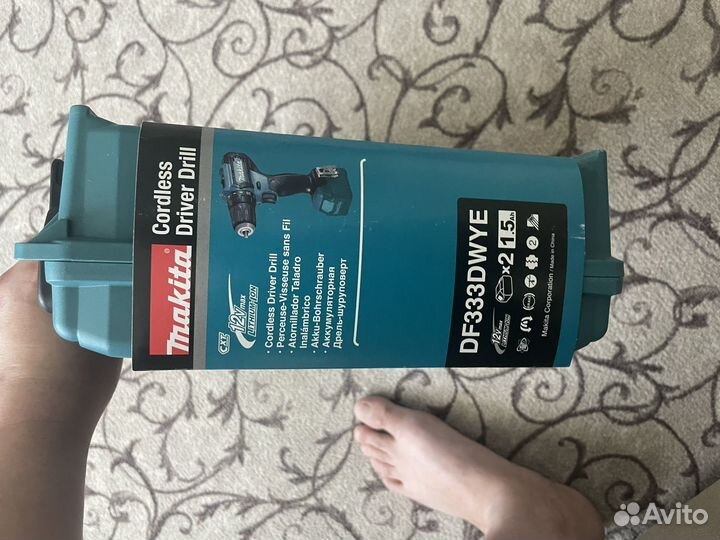 Шуруповерт makita 12v