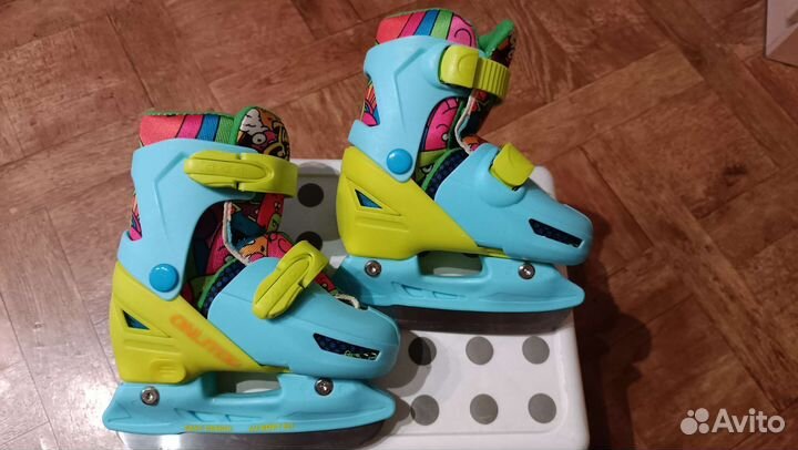 Коньки детские раздвижные р27-30