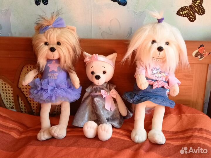 Мягкая игрушка собачка