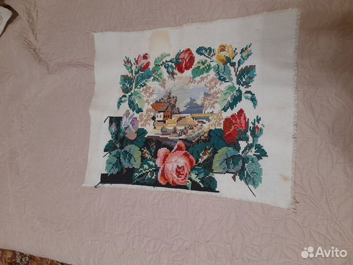 Вышивка крестом 1950год