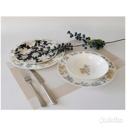 Набор столовой посуды Top Art Studio Жардан Беж