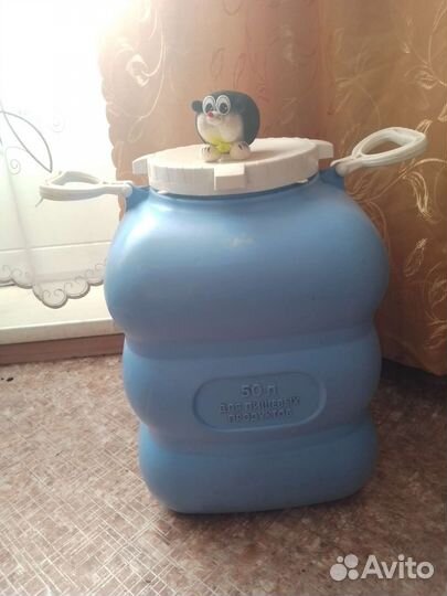 Канистра пластиковая 50 литров (бочка, фляга)