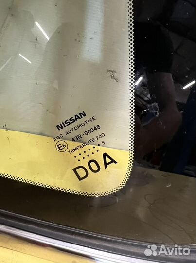 Ниссан Tiida C13 форточка задняя правая
