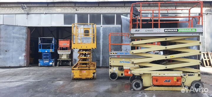 Ножничный подъемник аренда