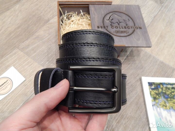 Ремень мужской натуральная кожа