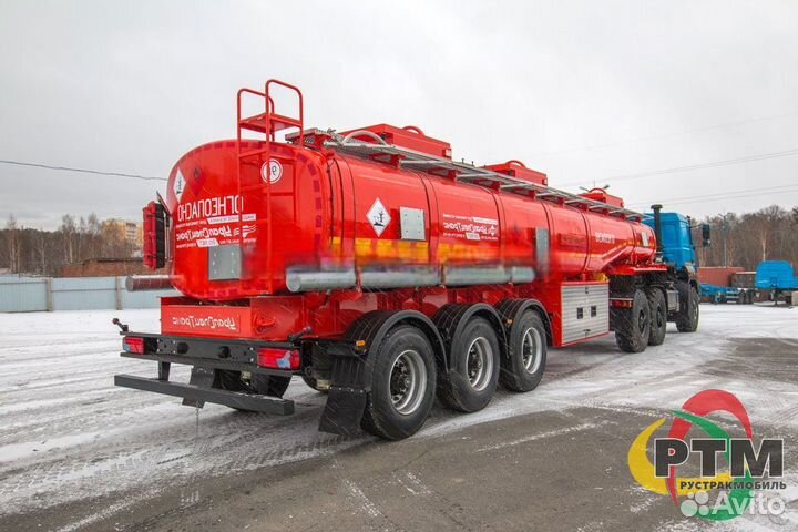 Полуприцеп бензовоз УралСпецТранс 28-32-3Н, 2023