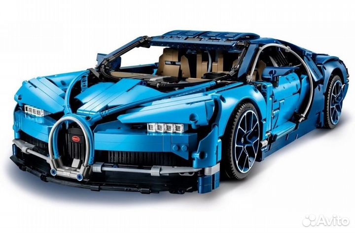 Конструктор Bugatti Chiron Blue 4031 деталь