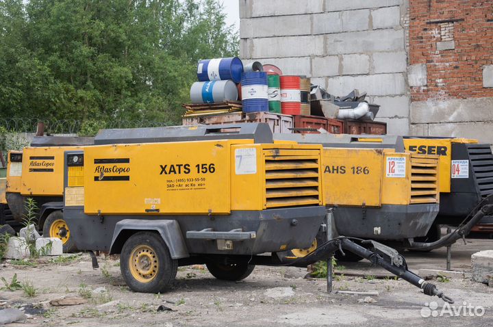 Аренда дизельного компрессора на шасси