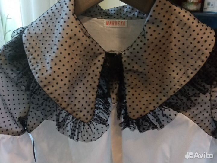 Блузка рубашка для девочки 152