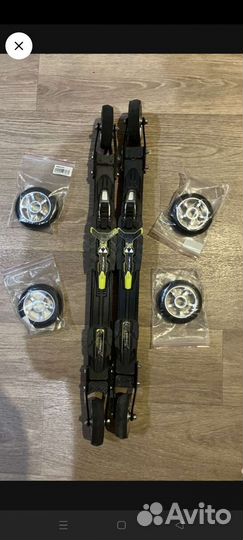 Лыжероллеры ski go carbon skate + ботинки
