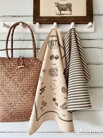 Полотенце льняное набор 2 шт