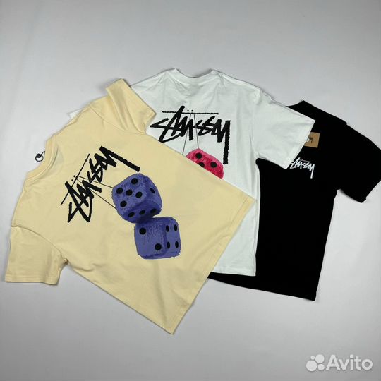 Футболка Stussy кубики