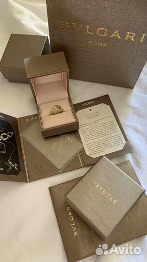 Bvlgari кольцо