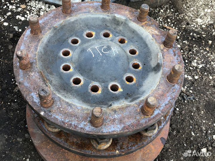 Фланец передней ступицы Man