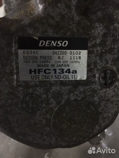 Компрессор кондиционера Лексус LS600, 2ur-fse