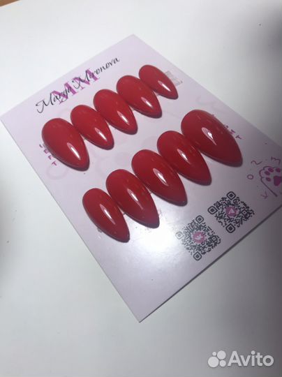 Накладные Ногти на заказ любой сложности