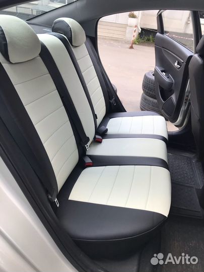 Чехлы Hyundai Solaris Экокожа Автопилот