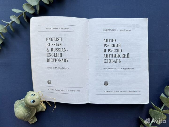 Англо-русский и русско-английский словарь 20 тыс с