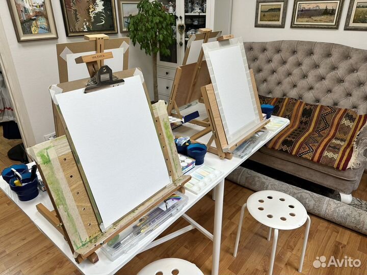 Частные уроки живописи для детей и взрослых