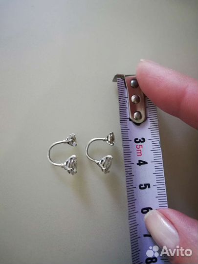 Серьги серебро 925
