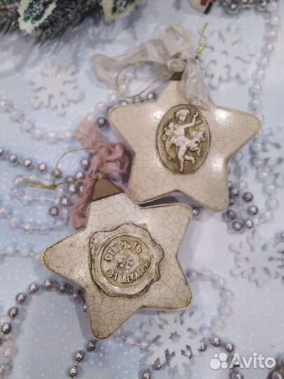 Ёлочнная игрушка, ручная работа