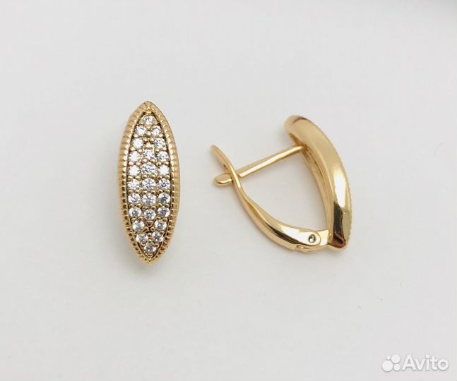 Серьги из медицинского сплава