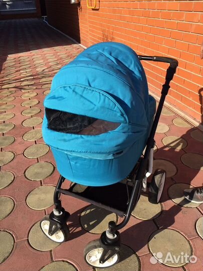 Коляска Teutonia 2в1 (люлька+прогулоч.) Германия