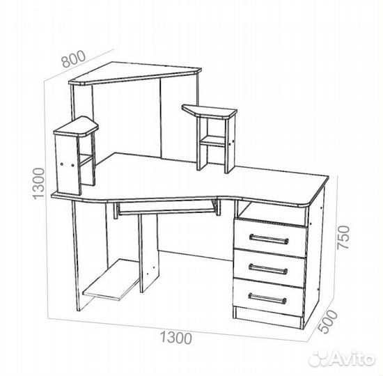 Компьютерный стол «Каспер»