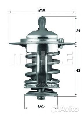 TX 70 82 термостат Mitsubishi Carisma 1.6-2.0