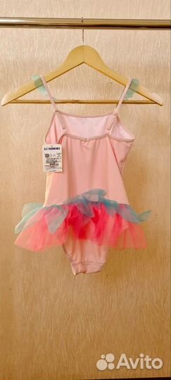 Купальник слитный для девочки