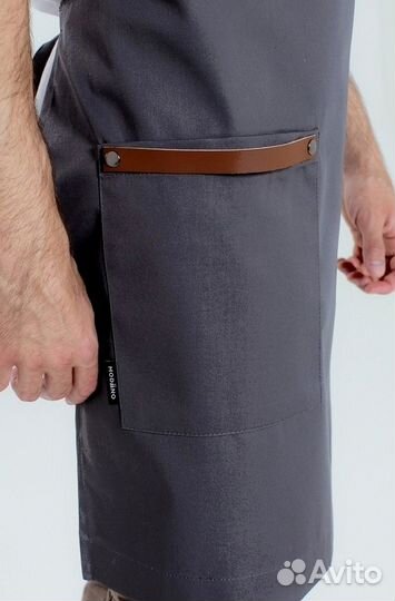 Китель поварской мужской черный