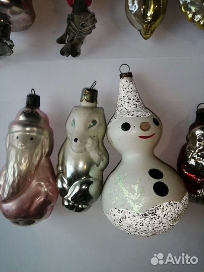 Елочные игрушки СССР