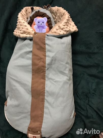 Конверт, комбинезон на выписку от +15 до -10