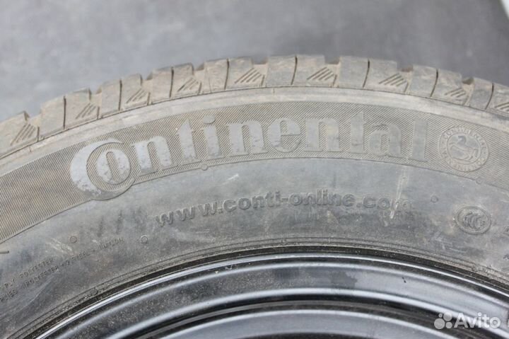 Диск колеса 4*100 с резиной Continental 185/65 R15