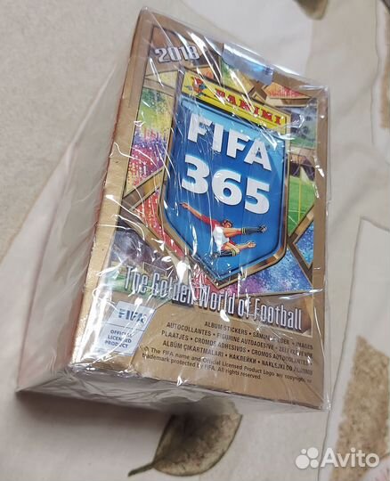 Panini fifa 365 2018 блок наклеек