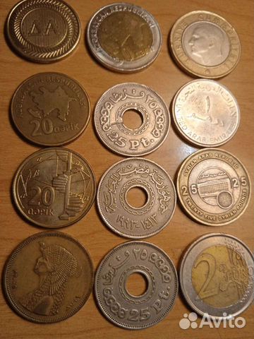 Монеты разные.Турция,Америка, Азербайджана и т.д