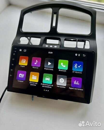 Магнитола Hyundai Santa Fe 2000-2012 Android