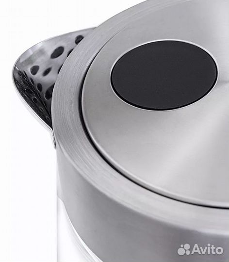 Чайник электрический Kitfort кт-617, серебристый