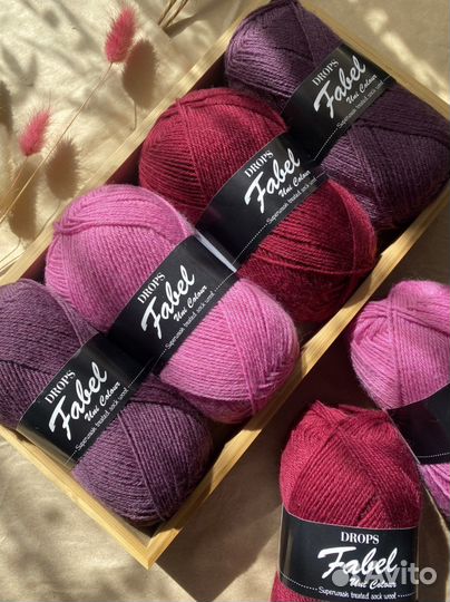 Пряжа Дропс Фабел