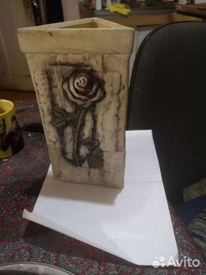 Керамическая ваза