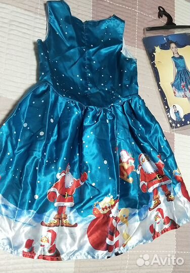 Платье новогоднее 128-134