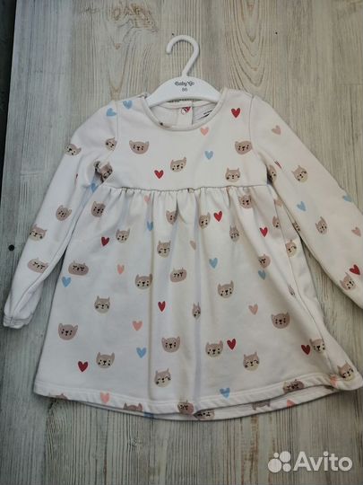 Платье для девочки 92