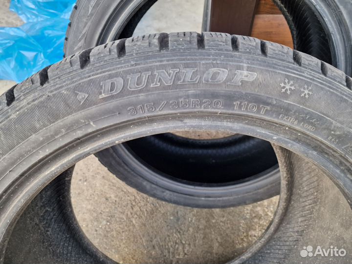 Dunlop Grandtrek Ice 02 275/40 R20 и 315/35 R20