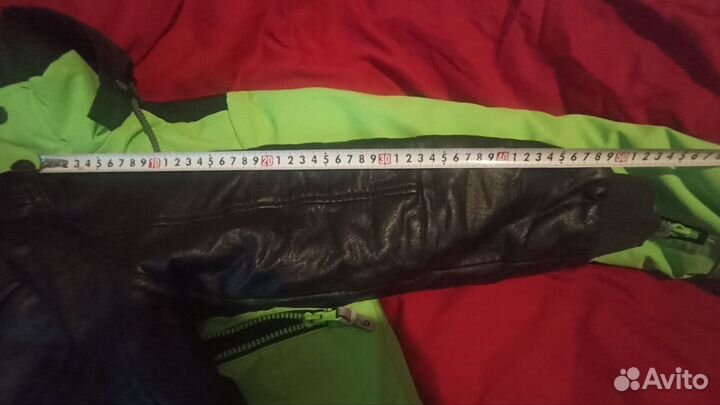 Куртка на мальчика 152 кожа искусственная