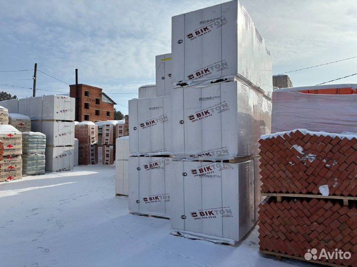 Газоблок Биктон Газобетонные блоки Пеноблок