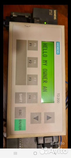 Панель оператора Siemens Simatic TD200