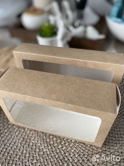 Упаковки для кондитерских изделий, крафт упаковка