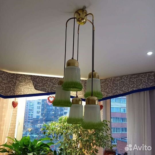 Винтажная люстра гдр