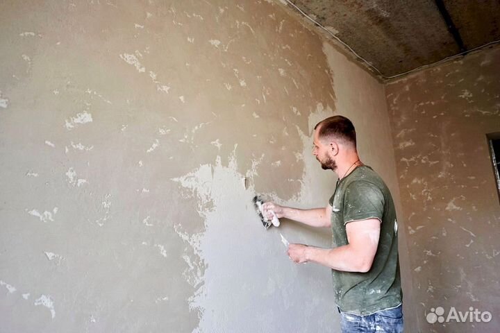 Штукатурка стен / Отделка / Шпаклевка